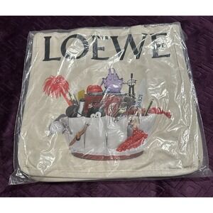 Loewe Crafted World Exhibition Shopping Canvas Limited Edition Tote Bag NEW